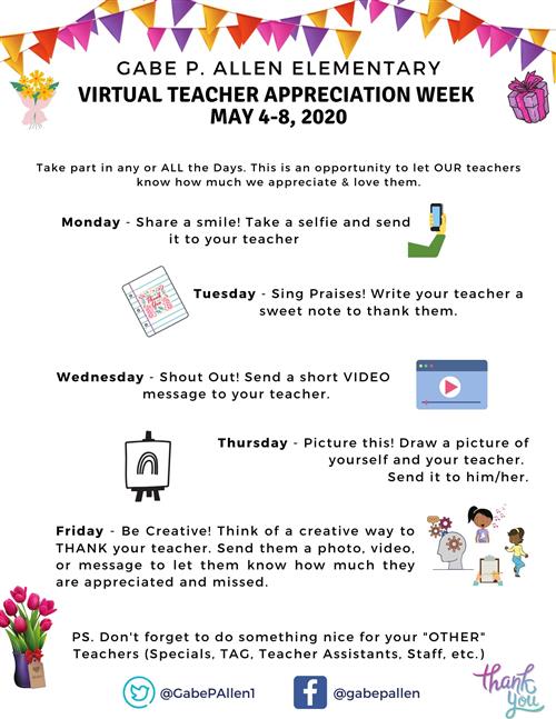Virtual teacher app week 